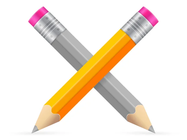 Pencils icon — Stock Vector