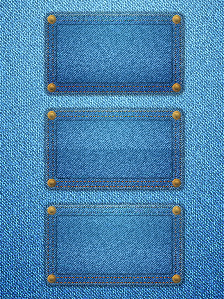 Джинсовые этикетки

