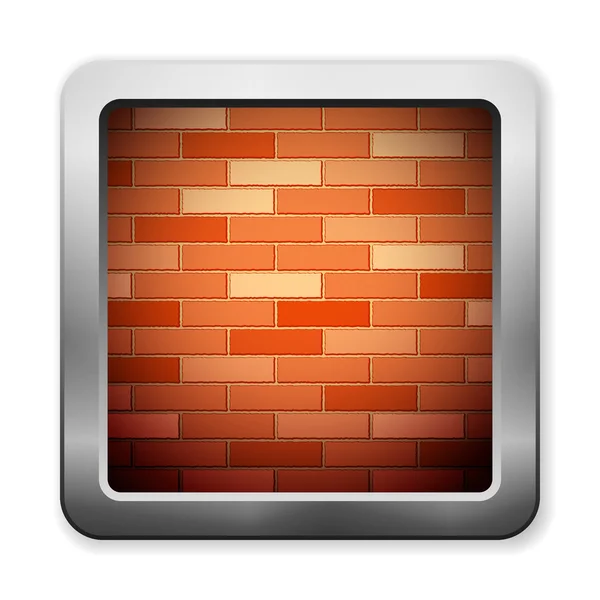 Brick icon — Stock Vector