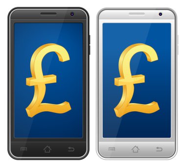 Smartphone Lirası simgesi