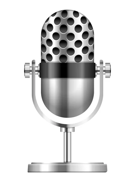 Mikrofon-Ikone — Stockvektor