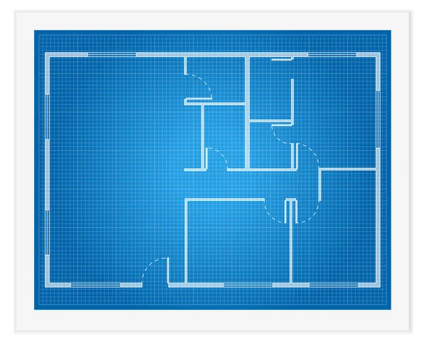 Ev planı planı — Stok Vektör