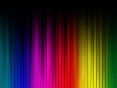 Renk çizgileri tarafından oluşturulan soyut arkaplan. Vektör illüstrasyonu.