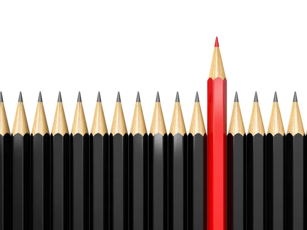 Pencils White Background Illustration — Stock Photo, Image