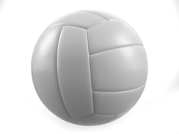 Volleyball Auf Weißem Hintergrund Illustration — Stockfoto