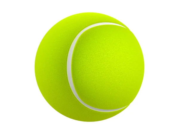 在白色背景上的网球球 — 图库照片