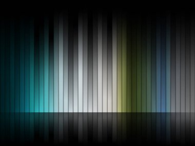 Renk çizgileri tarafından oluşturulan soyut arkaplan. Vektör illüstrasyonu.