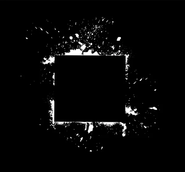 Cadre grunge blanc — Image vectorielle