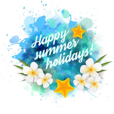 yaz tatili arka plan