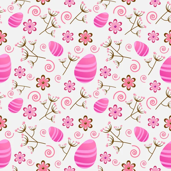 Seamless Easter pattern — Stock Vector