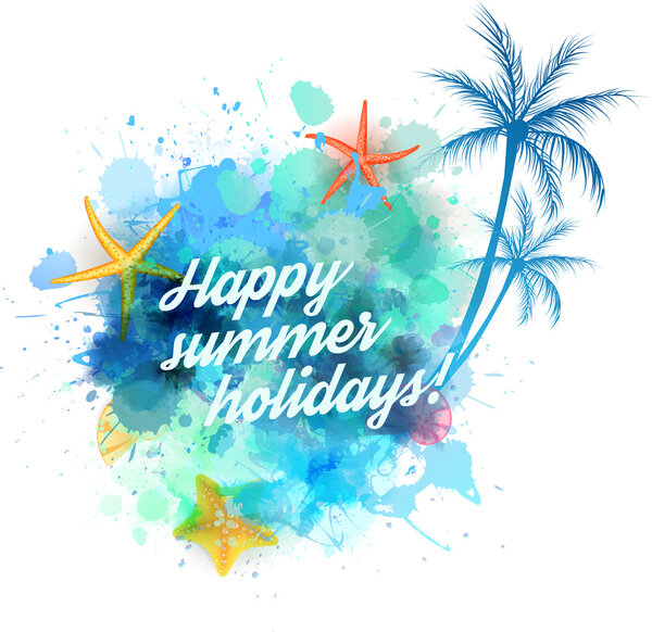 Summer vacation background