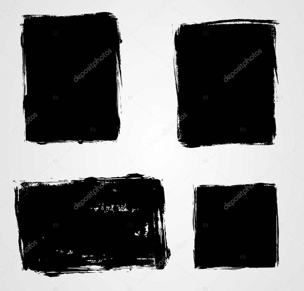 Set of grunge backgrounds