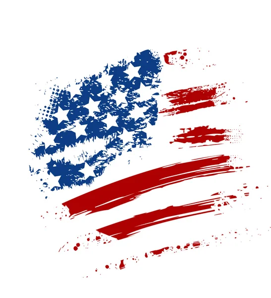 grunge USA bayrağı