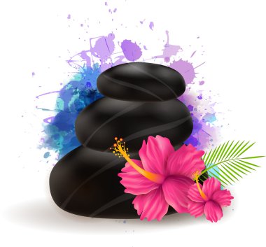hibiscus taşlarla Spa