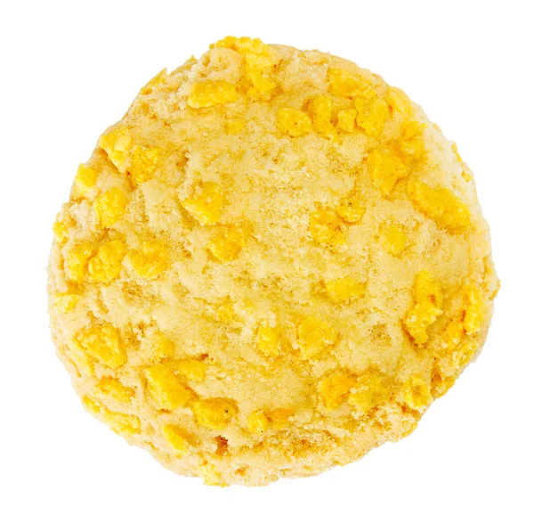 Bolinho caseiro com chips de floco de milho — Fotografia de Stock