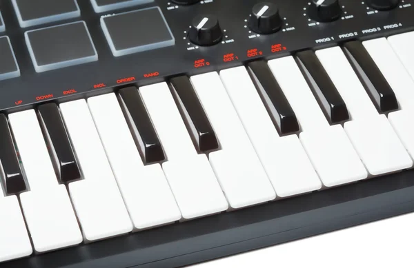 Digital Midi Keyboard — Stock Photo, Image