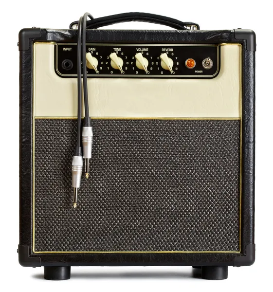 Vintage Guitar Amplifier — Stock Photo, Image