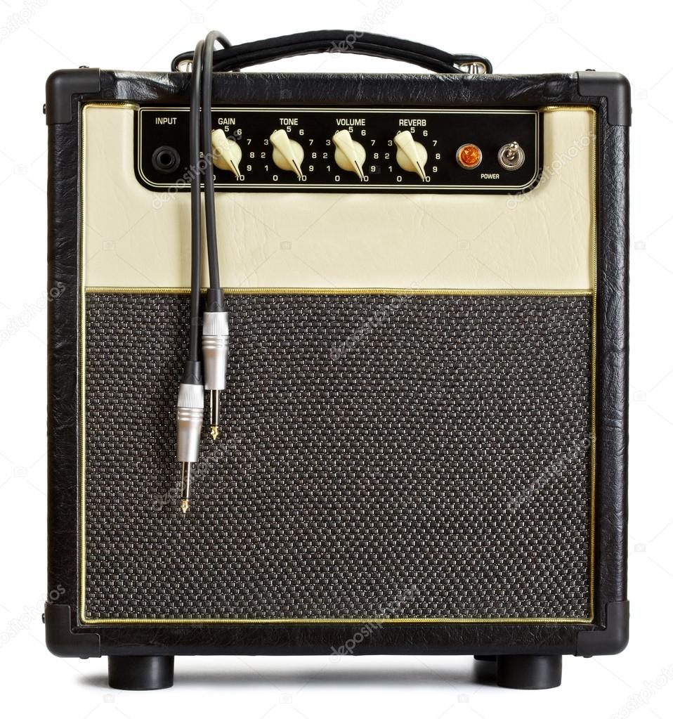 Vintage Guitar Amplifier Stock Photo by ©mr_Brightside 19331099