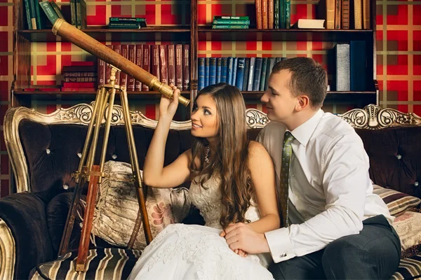 Bride and Groom — Stock Photo, Image