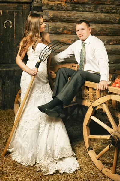 Bride and Groom — Stock Photo, Image