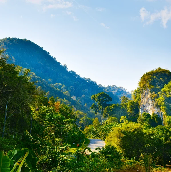 Motorväg i thailand — Stockfoto