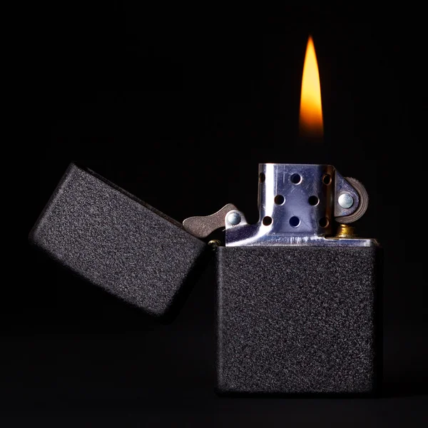 Burning Lighter — Stock Photo, Image