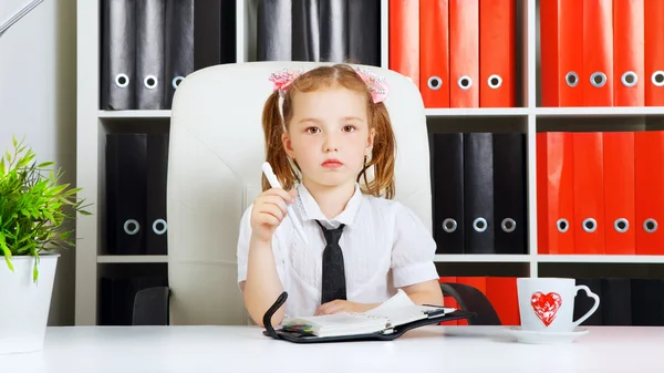 Little Businesswoman — Stock Photo, Image