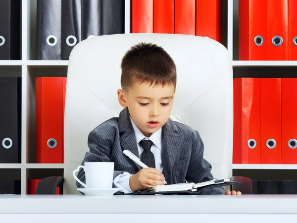 Little Businessman — Stock Photo, Image