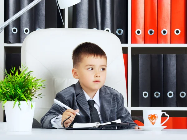 Little Businessman — Stock Photo, Image