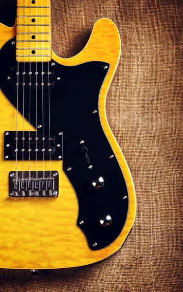 Semi-hollow gitaar — Stockfoto