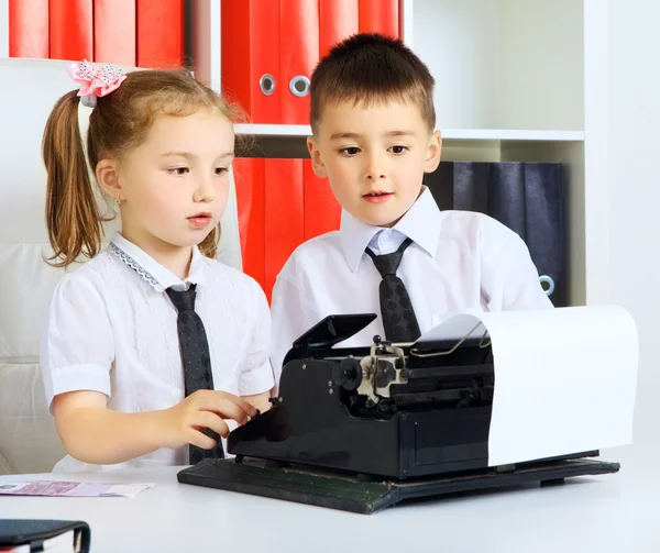 Pequeños empresarios — Foto de Stock