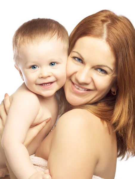 Baby und Mutter — Stockfoto