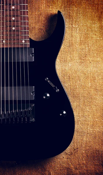 Acht-Strings-gitaar — Stockfoto