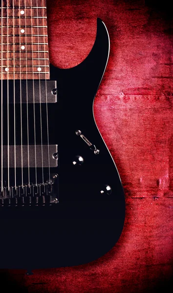 8 húrok gitár — Stock Fotó