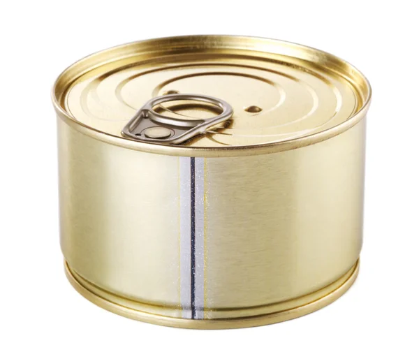 Tincan With Key Stock Picture