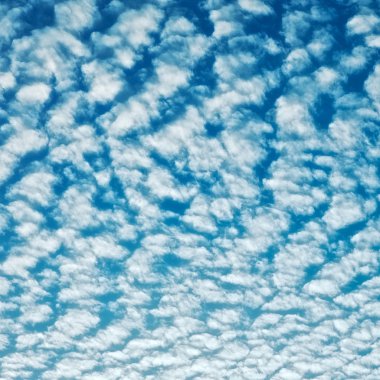 Cloudscape With Altocumulus Clouds clipart
