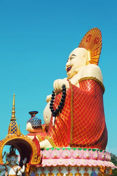 Gran Buda en Wat Plai Laem — Foto de Stock