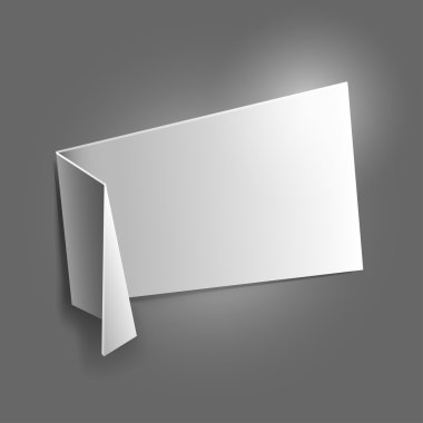 Origami konuşma afiş