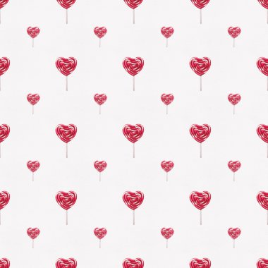 Kalp lolipop desenle