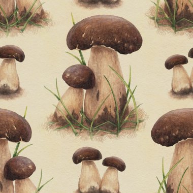 Porcini mantar seamless modeli