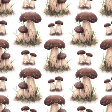 Porcini mantar seamless modeli