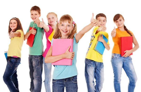 Grupo de adolescentes — Foto de Stock