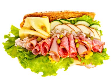 Hamburger beyaz.