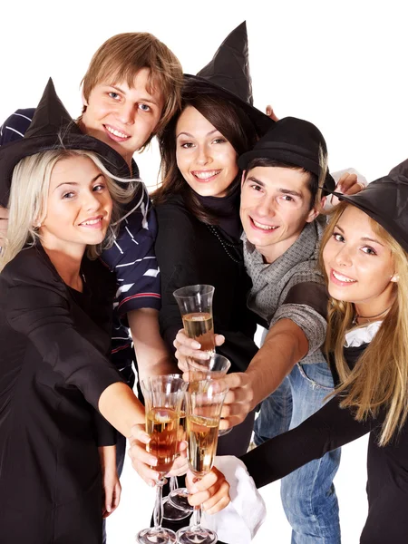 Grupo de jovens em festa . — Fotografia de Stock