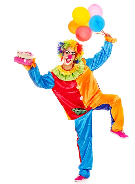 Portret van de clown. — Stockfoto