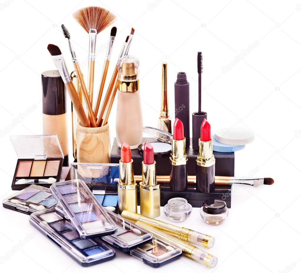 Decorative Cosmetics For Makeup - Makeup Stock Photos Decorative Cosmetics For Makeup - Makeup Stock Photos