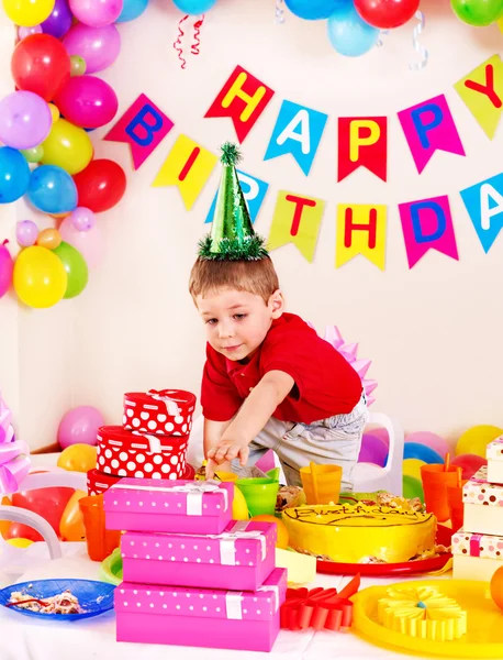 Partij van de kindverjaardag . — Stockfoto