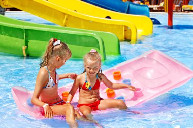 su kaydırağı aquapark, çocuk.