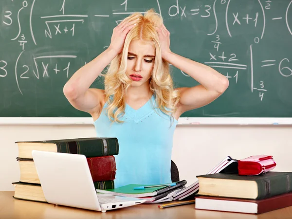 Mujer en el aula . —  Fotos de Stock