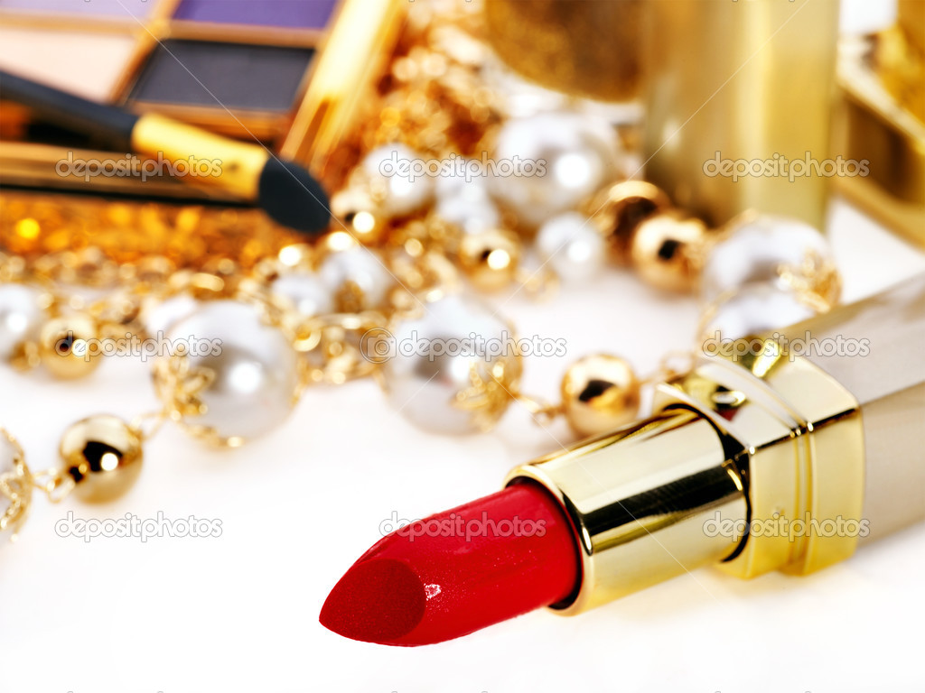 Decorative cosmetics for makeup.